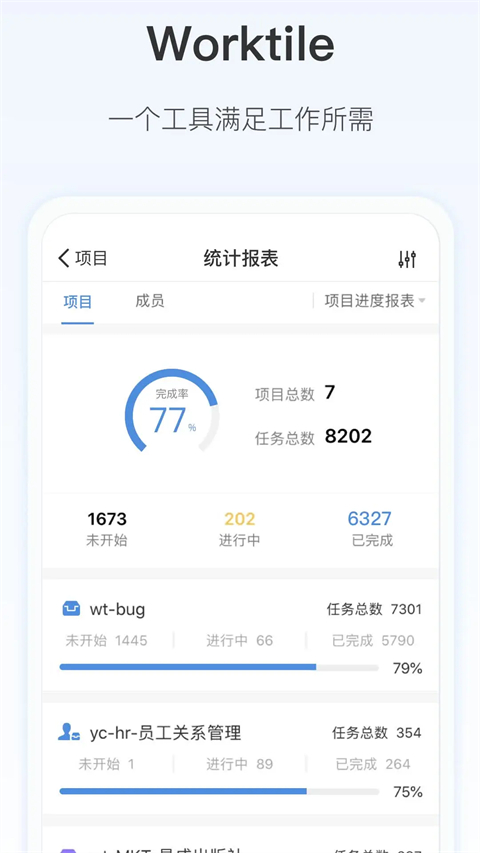 Worktile手机版客户端